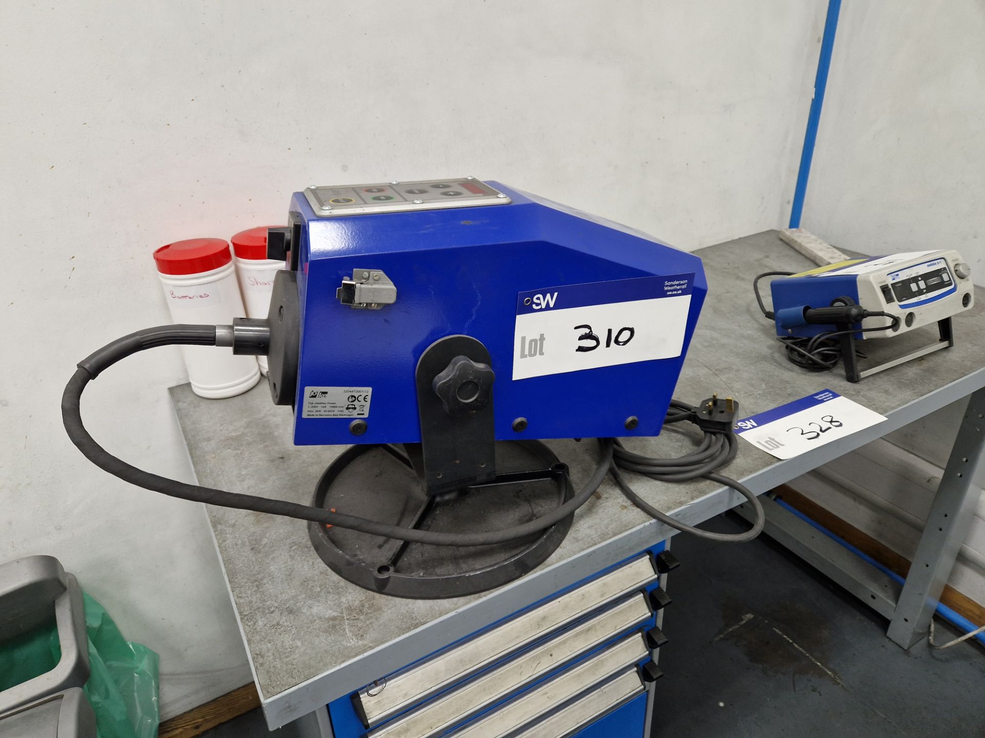 JOKE Type Jokeflex Power Rotary Polisher, Serial No. 3204470001/12Please read the following