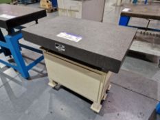 CROWN WINDLEY Granite Surface Table, Approx. 0.9m x 0.6m x 0.85mPlease read the following