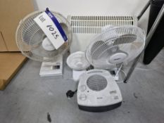 Three Desk Fans & Two HeatersPlease read the following important notes:-Collections will not