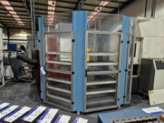 FANUC M-16i 0.5/3000 Robot with FANUC R-J3 Control Unit & Tooling Cabinet (RAMS Required)Please read