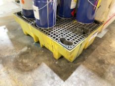 Bunded Plastic Drum Stand, approx. 1.2m x 850mmPlease read the following important notes:-Cable is