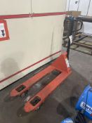 Hand Hydraulic Pallet Truck, 2500kg cap. Please read the following important notes:-Cable is not
