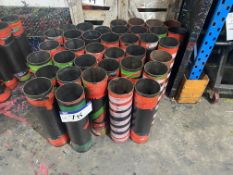 Approx. 35 Steel Cores, mainly 600mm x 150mm internal dia.Please read the following important