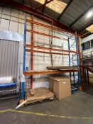 Single Bay Three Tier Pallet Rack, approx. 4.2m x 900mm x 5m highPlease read the following important