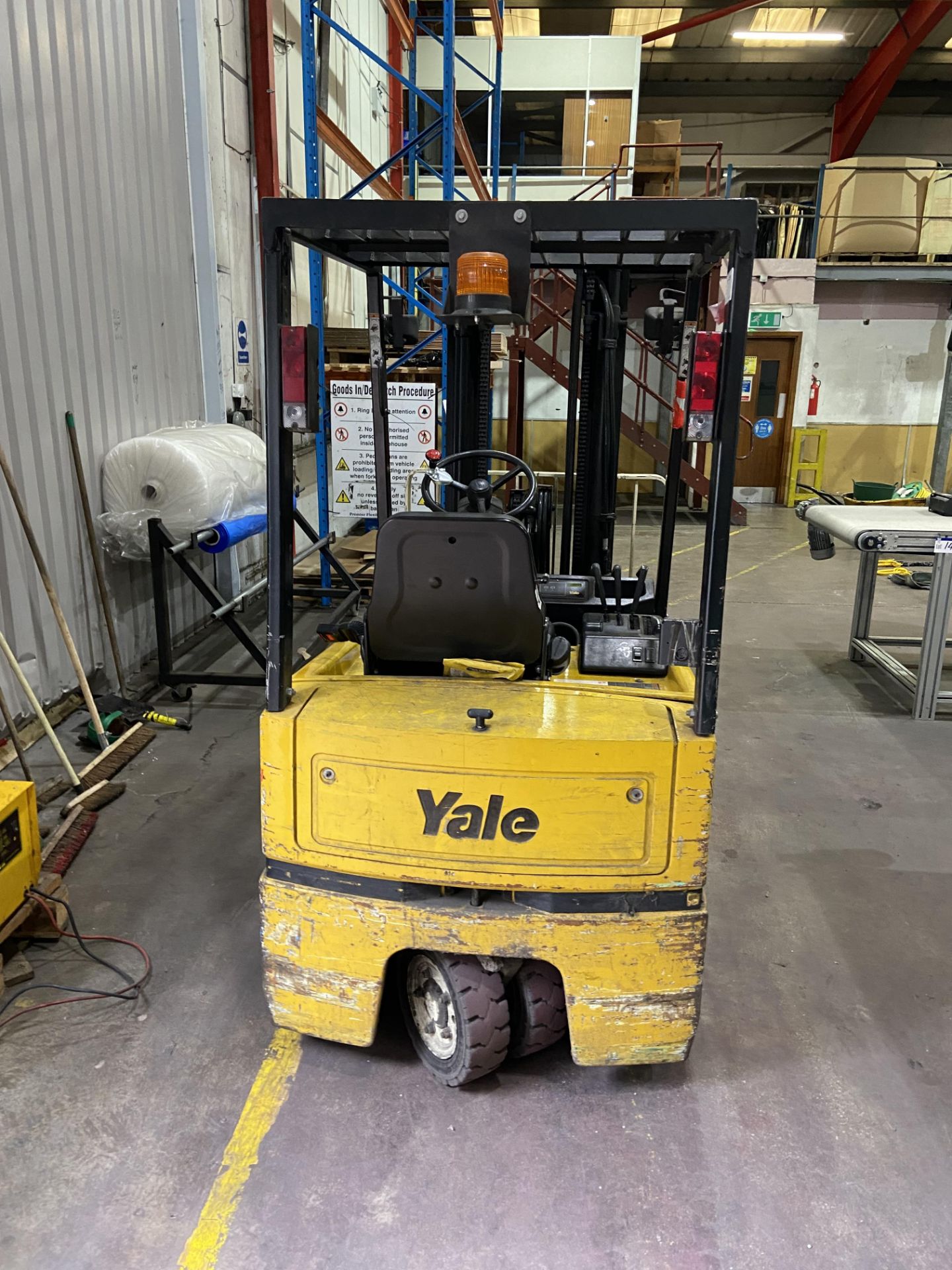 Yale ATF.DIABOLO ERP 16 ATF E2310 BATTERY ELECTRIC FORK LIFT TRUCK, serial no. D807A02067V, year - Image 4 of 10