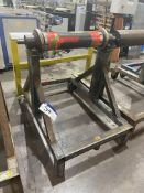 Semi-Mobile Tug Lift Winding Stand, with pneumatic core, approx. 680mm wide (see lots 72A – 72C)