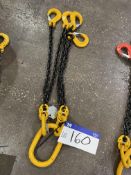 Four Leg 3.1 tonne Lifting Chain, approx. 600mmPlease read the following important notes:-Cable is