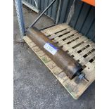Steel Roller, approx. 1m x 220mm dia. Please read the following important notes:-Cable is not