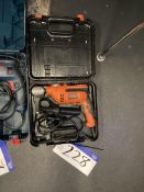 Black & Decker Portable Electric DrillPlease read the following important notes:-Cable is not
