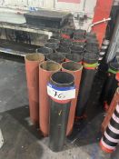 Approx. 28 Steel Cores, mainly 800mm x 150mm internal dia.Please read the following important