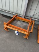Two Cylinder Trolley Racking Stands, each approx. 1m front to backPlease read the following