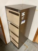 Steel Four Drawer Filing CabinetPlease read the following important notes:-Cable is not included