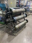 Six Print Cylinders, on mobile rack (marked 820 (repeat)) (please note this lot is part of