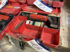 Hilti Stud Inserter, with carry casePlease read the following important notes:- ***Overseas buyers -