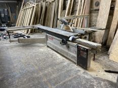 Robland Z320 PANEL SAW, table approx. 3.2m x 1.9m, with Scheppach dust extraction unit and