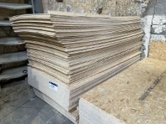 Quantity of Chipboard Sheets, as set out in stacks, 2440mm x 1220mm x 8mmPlease read the following