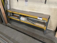 Racking Framed Bench, approx. 2.8m x 600mm (contents excluded)Please read the following important