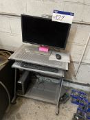 Dell OptiPlex 3020 Intel Core i5 PC (hard disk removed), with flat screen keyboard, mouse and mobile