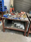 Fabricated Steel Bench, approx. 2m x 1.3mPlease read the following important notes:- ***Overseas