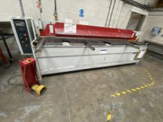 RGS 3150 X 3 GUILLOTINE, serial no. 16901, year of manufacture 2010, with fitted fencing and
