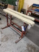 Two Steel Trestles, each approx. 1.55m longPlease read the following important notes:- ***Overseas