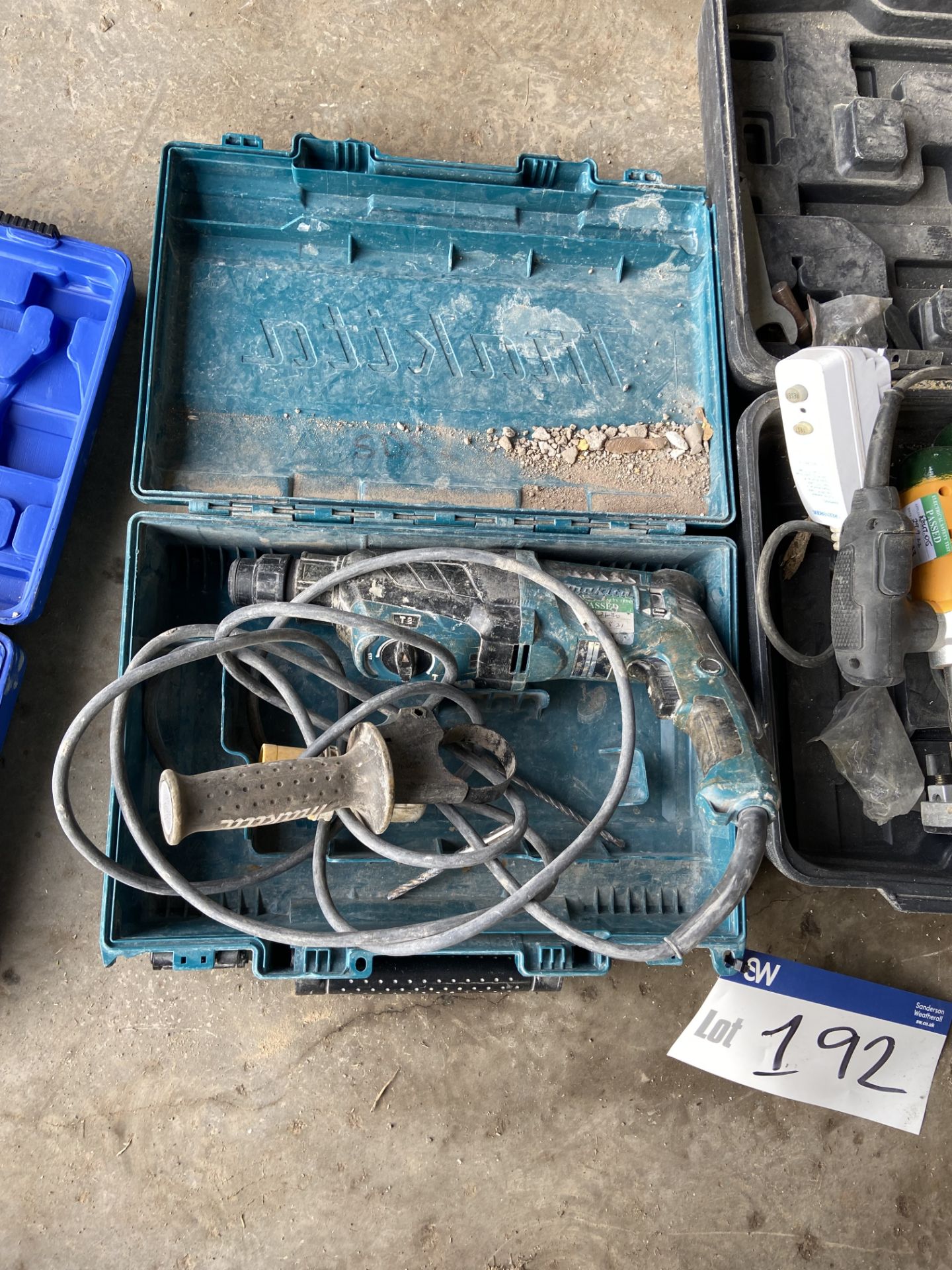 Makita HR2630 SDS Hammer Drill, with carry case, 110VPlease read the following important