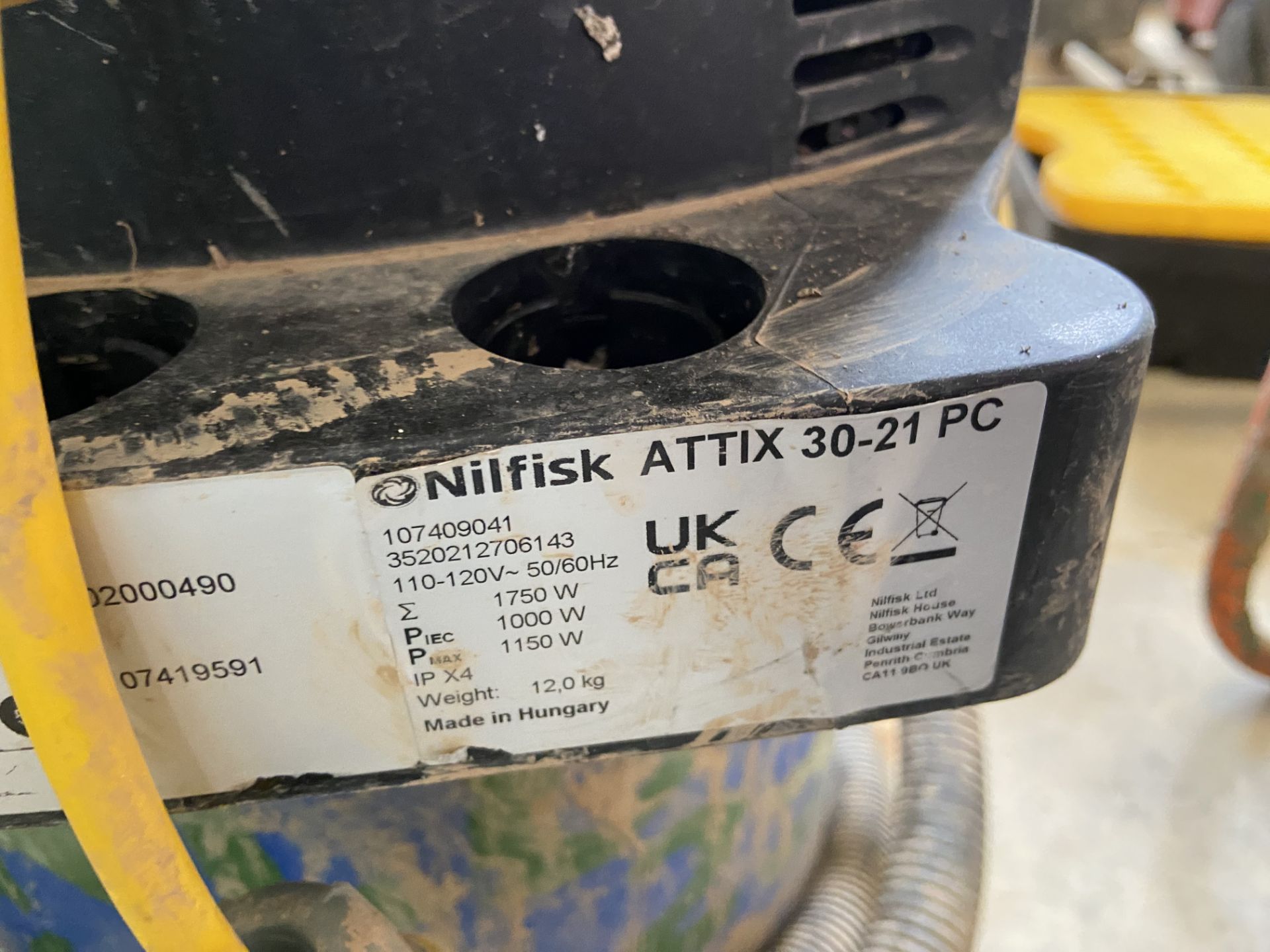 Nilfisk Attix 30 Vacuum Cleaner, 110VPlease read the following important notes:- ***Overseas - Image 3 of 3