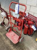 Two Fire Extinguisher Bottle TrolleysPlease read the following important notes:- ***Overseas