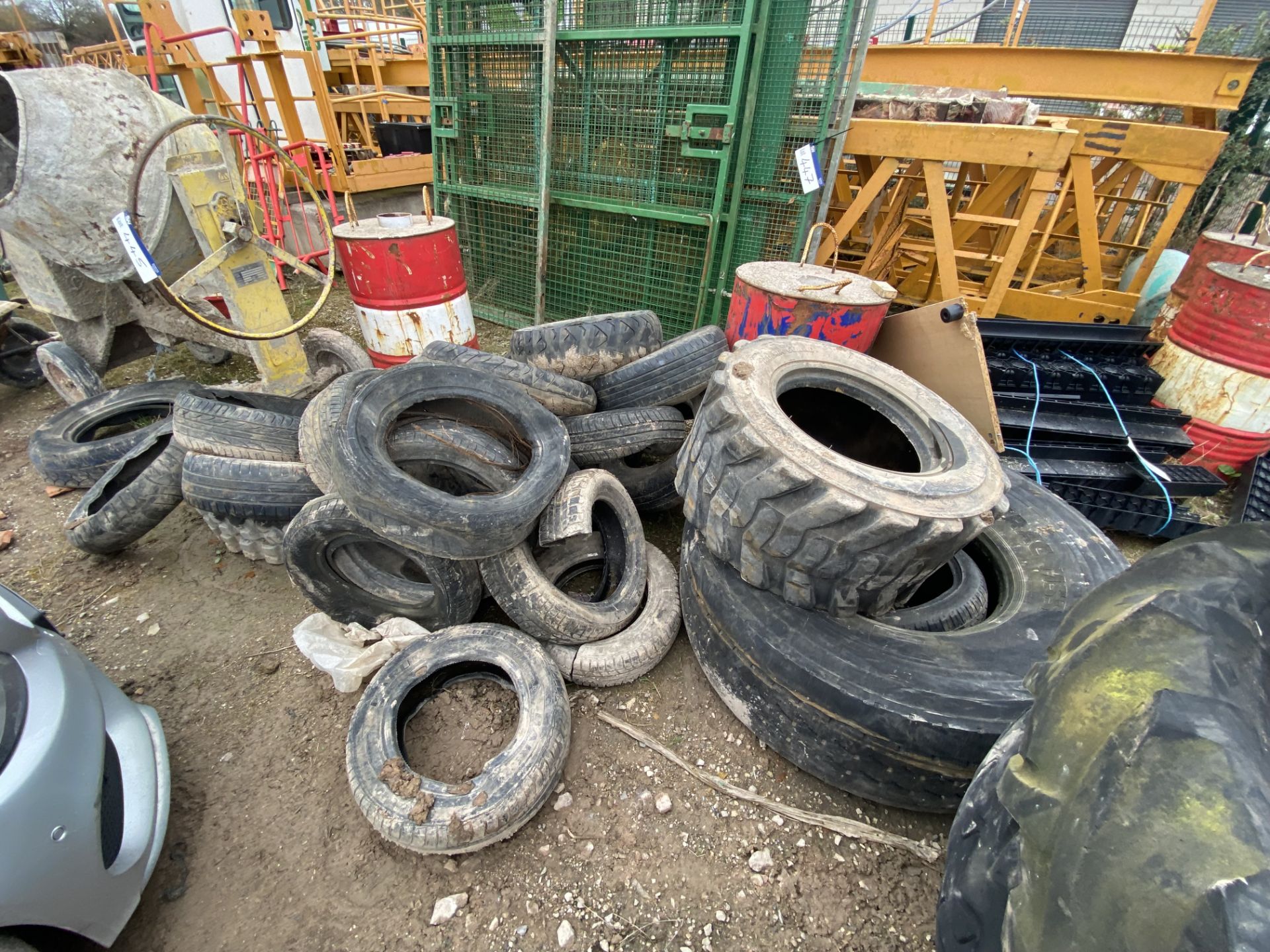 Quantity of Assorted Tyres, as set out in one areaPlease read the following important notes:- *** - Image 2 of 3