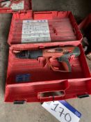Hilti DX460 Powder Actuated Nail Gun, with carry casePlease read the following important
