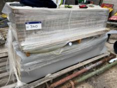 Assorted Wood Doors, up to approx. 2.1m x 900mm, as set out on palletPlease read the following