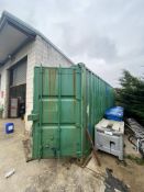 20ft Steel Shipping Container (excluding contents) (reserve removal until contents cleared)Please