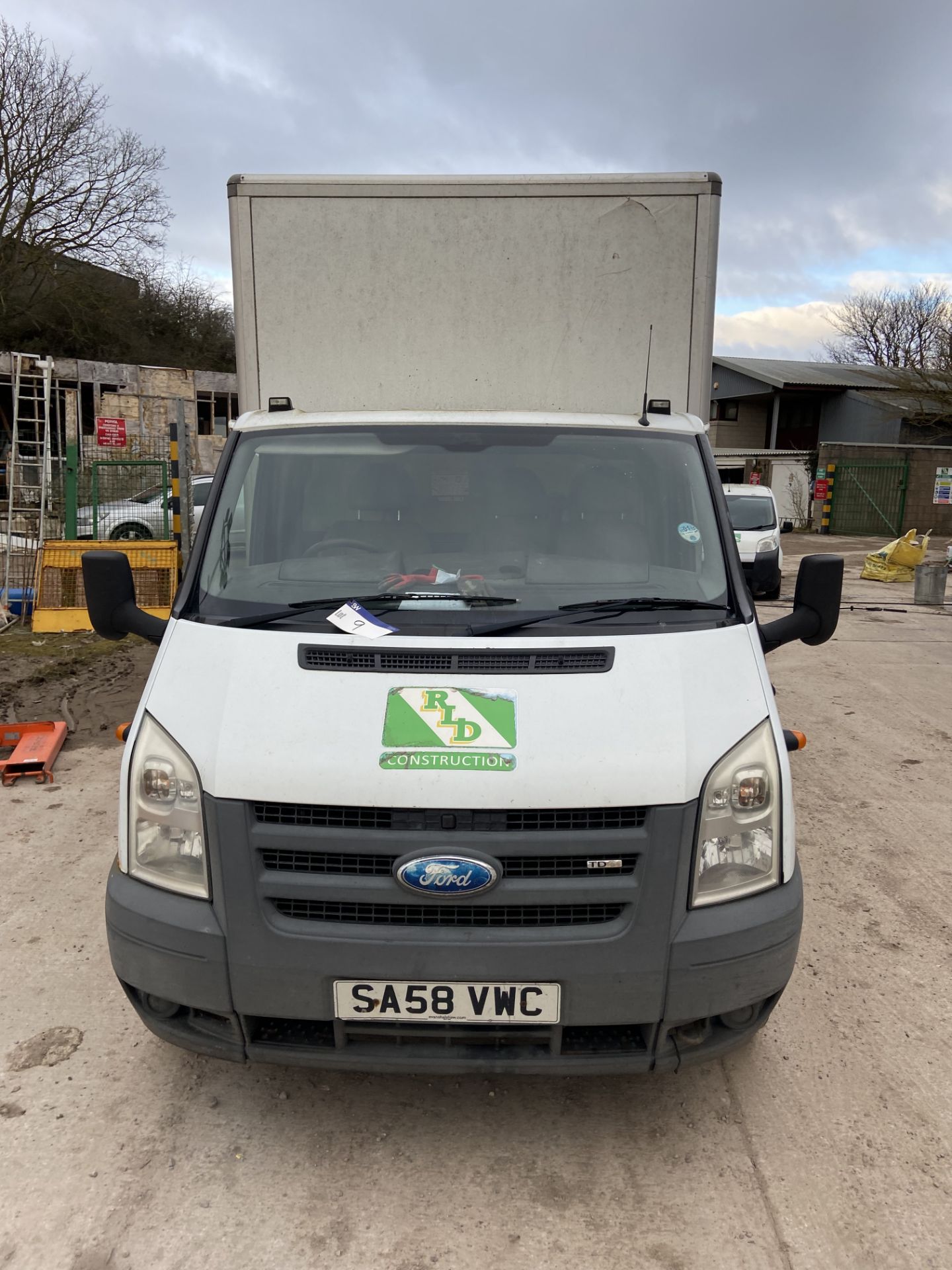 Ford Transit 100 T350L RWD DIESEL BOX VAN, registration no. SA58 VWC, date first registered 24/10/ - Image 2 of 9