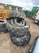 Quantity of Assorted Tyres, as set out in one areaPlease read the following important notes:- ***