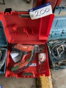 Hilti GX 120 Nail Gun, with carry casePlease read the following important notes:- ***Overseas buyers