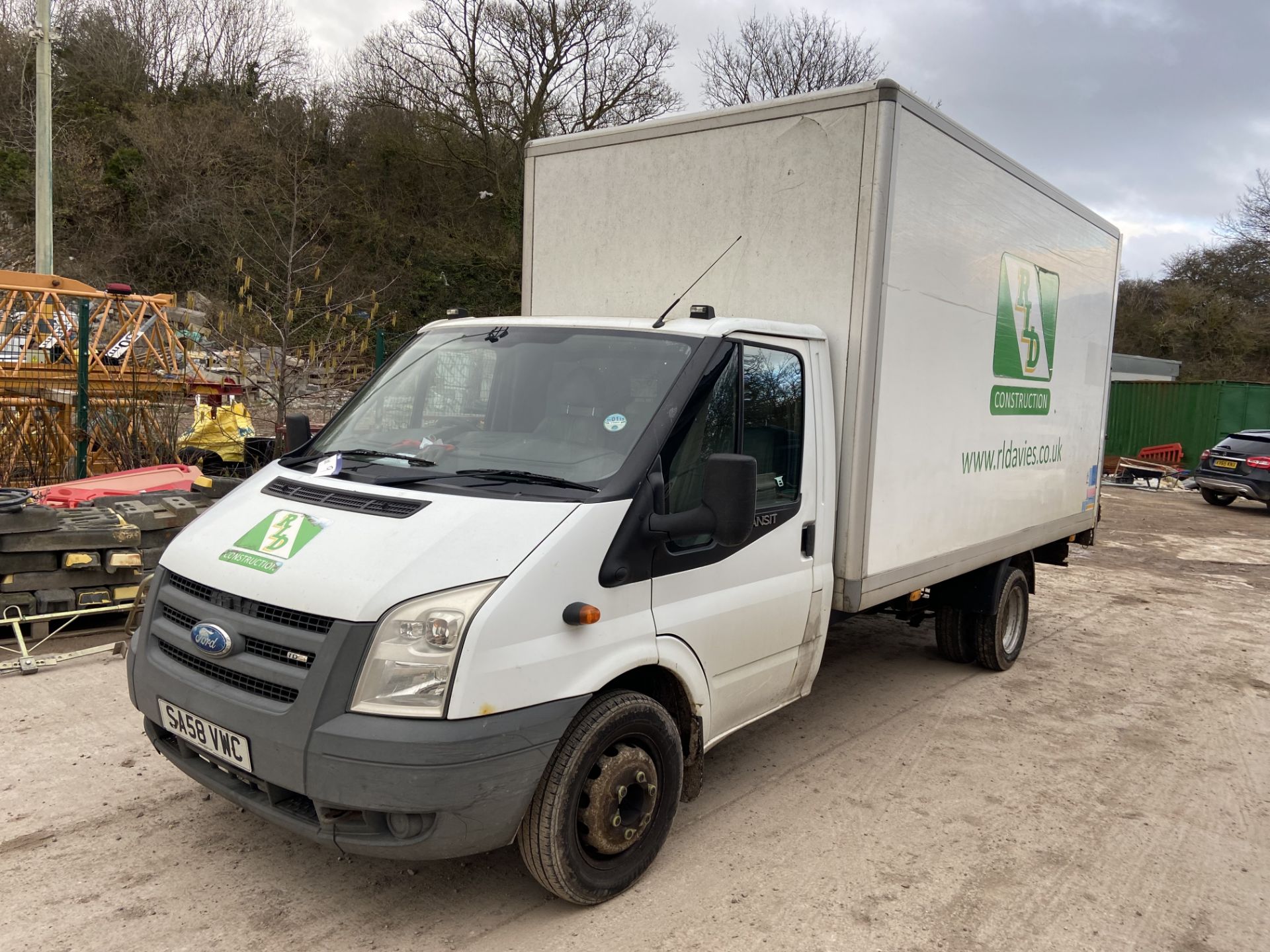 Ford Transit 100 T350L RWD DIESEL BOX VAN, registration no. SA58 VWC, date first registered 24/10/