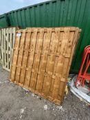 15 Fence Panels, each approx. 1.8m x 1.8mPlease read the following important notes:- ***Overseas