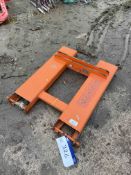 Eichinger Fork Lift Truck Lifting Attachment, serial no. 0014067, year of manufacture 2019, 3000kg