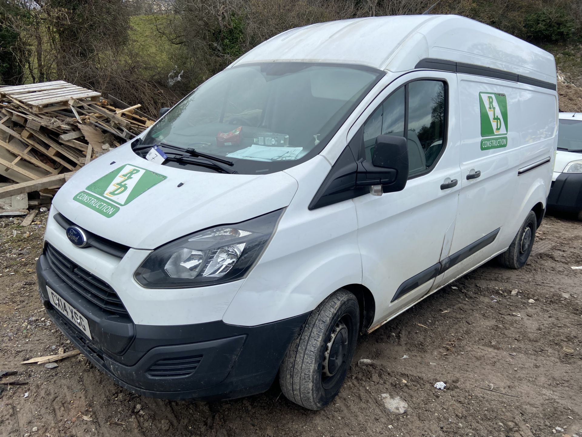 Ford Transit Custom 290 Eco-Tech DIESEL PANEL VAN, registration no. CX14 XSG, date first