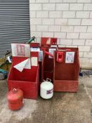 Nine Timber Fire Extinguisher StandsPlease read the following important notes:- ***Overseas buyers -