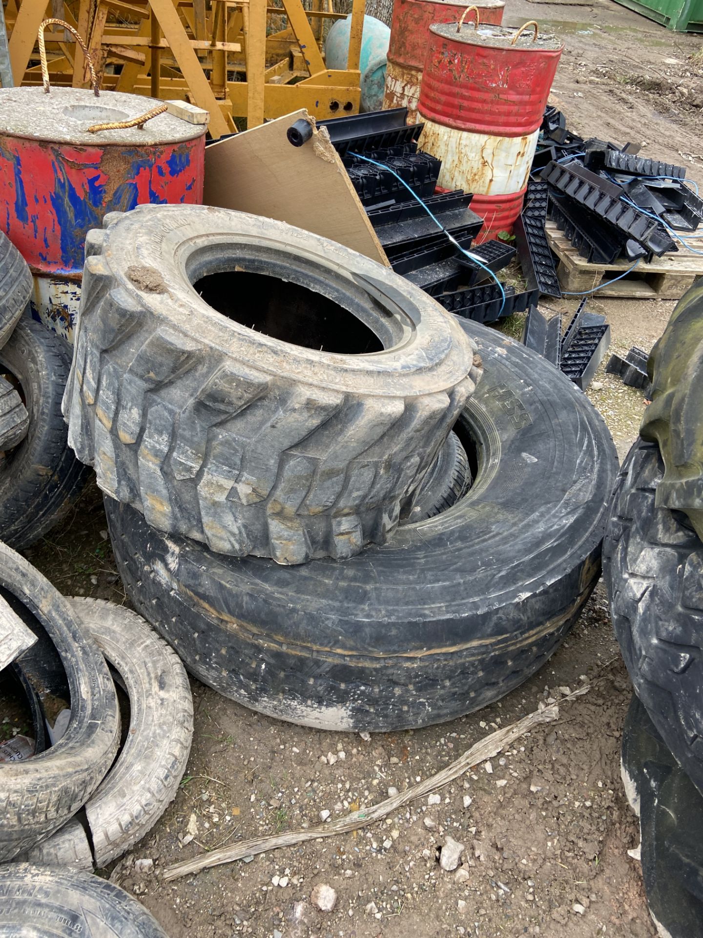 Quantity of Assorted Tyres, as set out in one areaPlease read the following important notes:- *** - Image 3 of 3