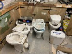 Assorted Porcelain Toilets & Components, as set outPlease read the following important notes:- ***