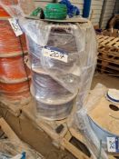 3 Drums x 750m Single Hohie DSB 12/8mm Brown Duct(Lot located at Unit 12-13 Park Hall Business