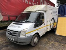Ford Transit 100 T350 GRP Box Van, Registration Number: BX58HGY, First Registered: 10/09/2008,