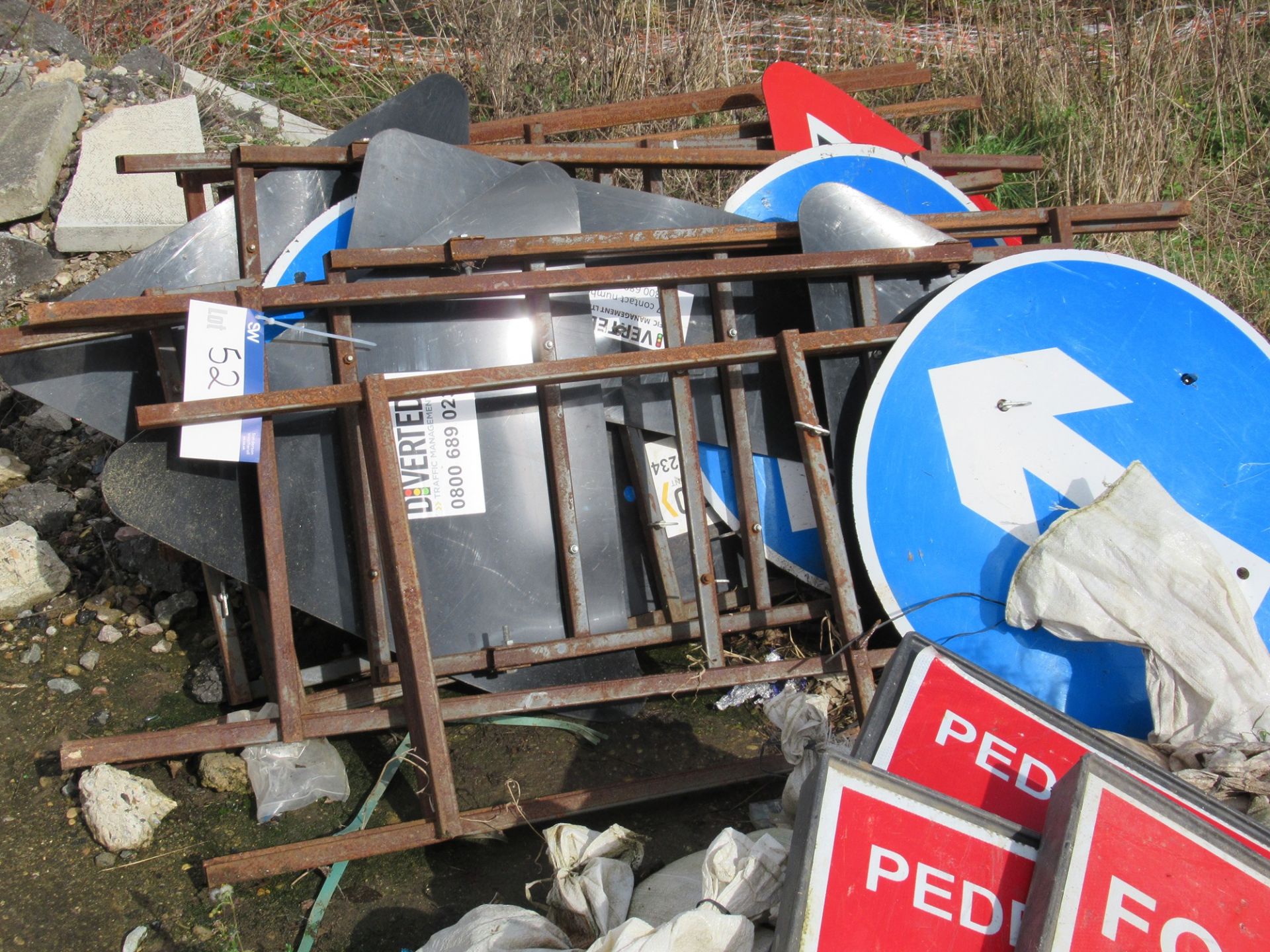 Quantity of Assorted Road Signs(Lot located at Westwood Park, London Road, Colchester, CO6 4BS)