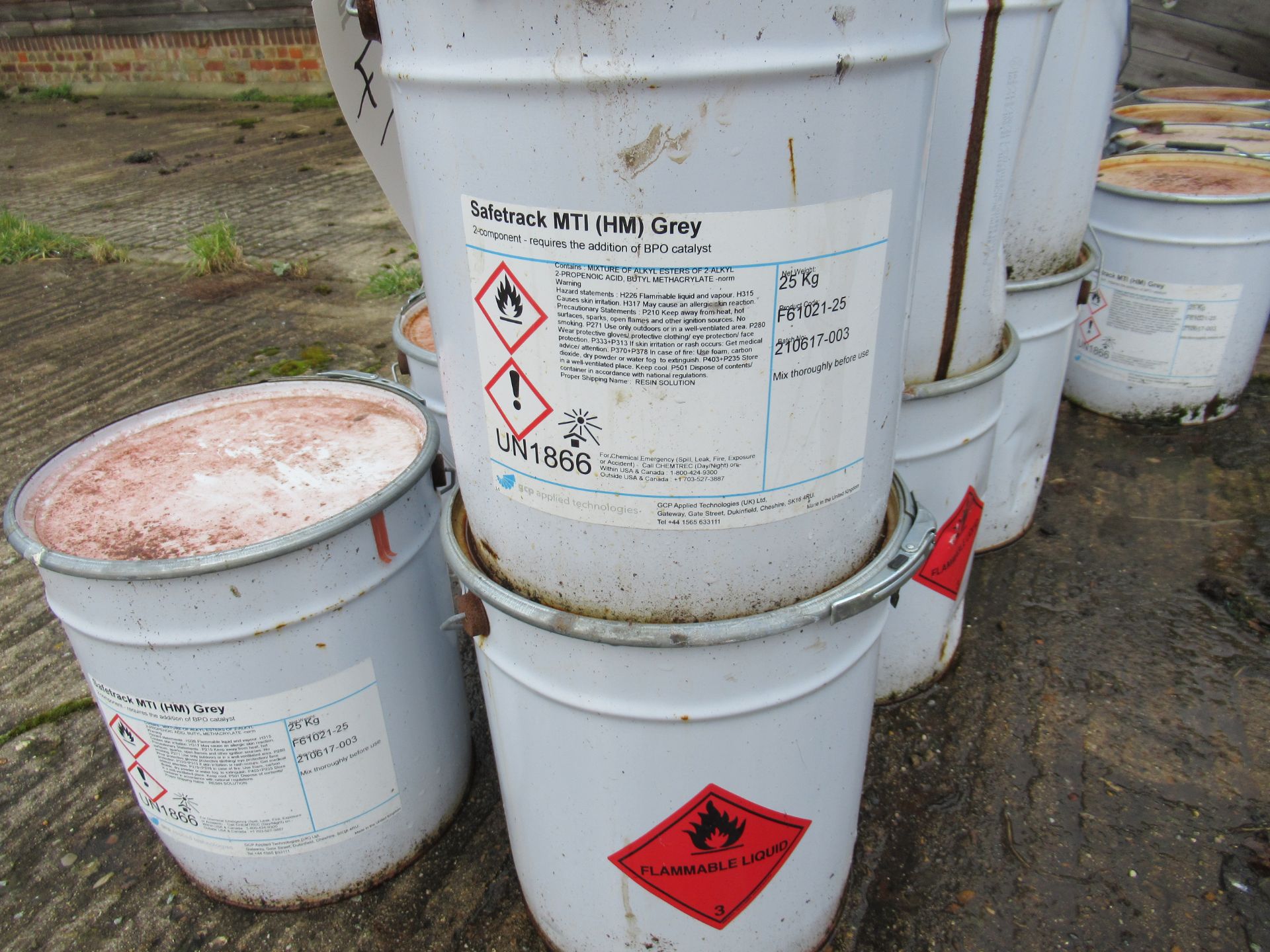 25 Buckets of SafeTrack Resin (25kg)(Lot located at Westwood Park, London Road, Colchester, CO6 - Image 2 of 2