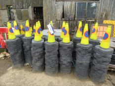 Approx 280 Yellow Traffic Cones(Lot located at 18 Bloxham Road, Millcombe, Banbury, OX15 4RH (