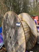 Large Empty Wooden Cable Drum(Lot located at Unit 12-13 Park Hall Business Village, Park Hall