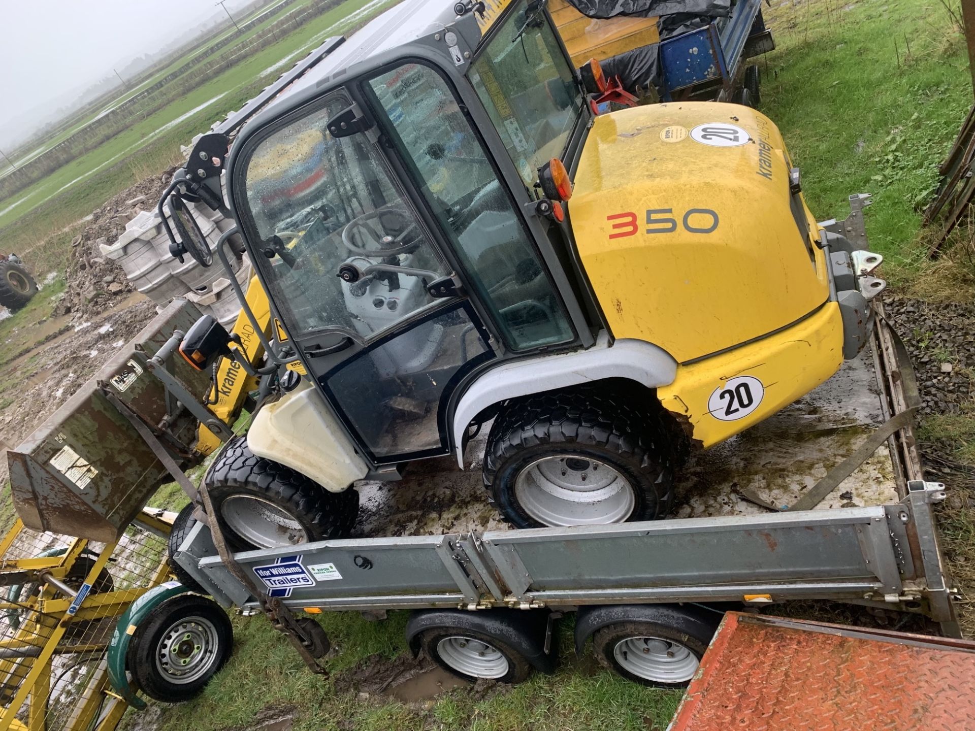 Twin Axle Plant Trailer(Lot located at The Transport Yard, Johnscales, Lyth Valley, Kendal, LA8 - Image 2 of 3