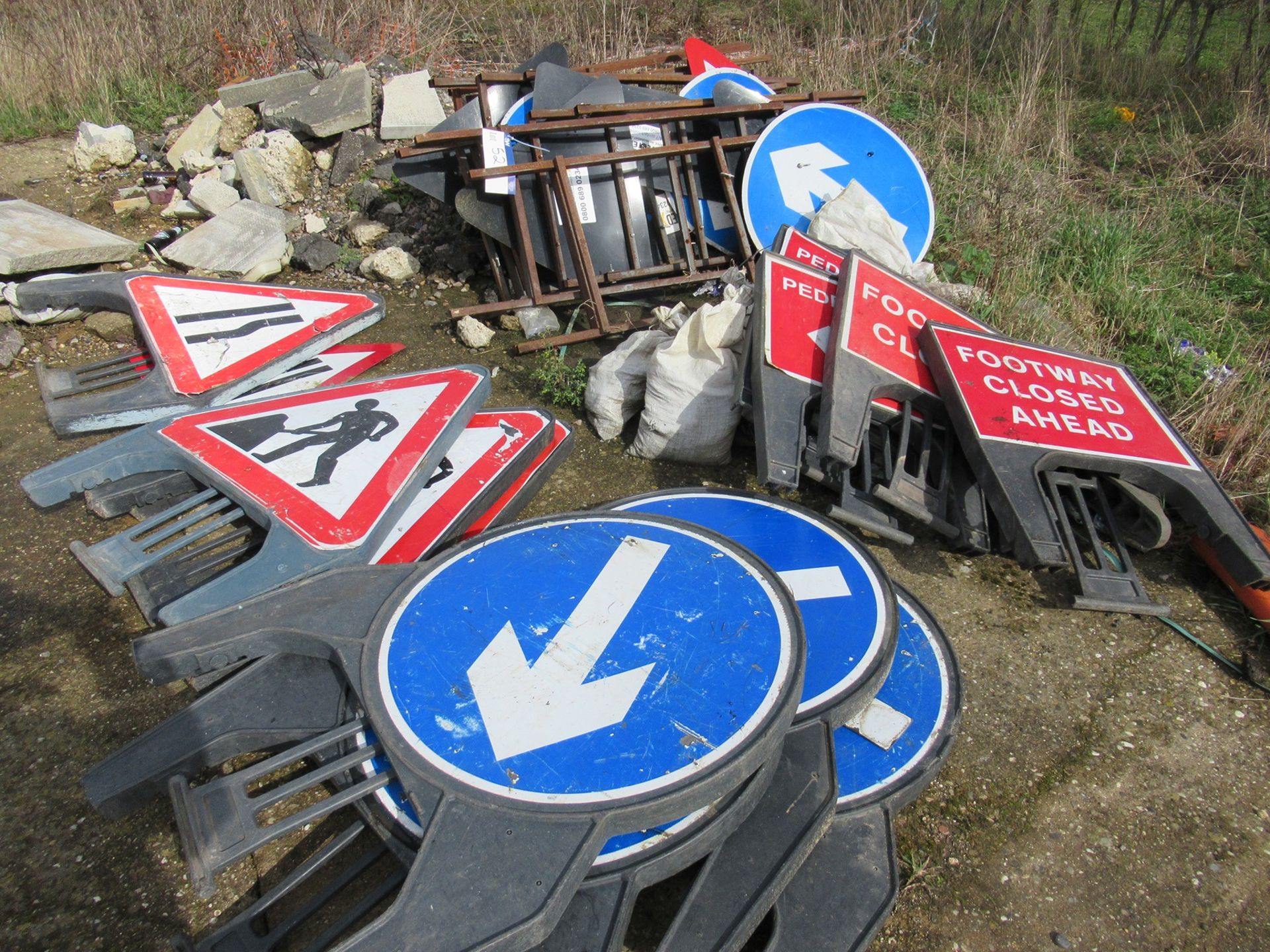 Quantity of Assorted Road Signs(Lot located at Westwood Park, London Road, Colchester, CO6 4BS) - Image 2 of 3